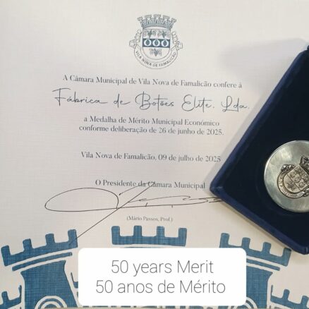50 Years Merit/ 50 Anos de Mérito. #botões #buttons #botones #bottoni #boutons #knappar #knöpfe #ボタン #famalicaomadein